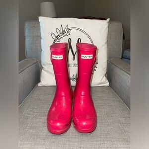 Short Hunter Rain Boots Sz 6